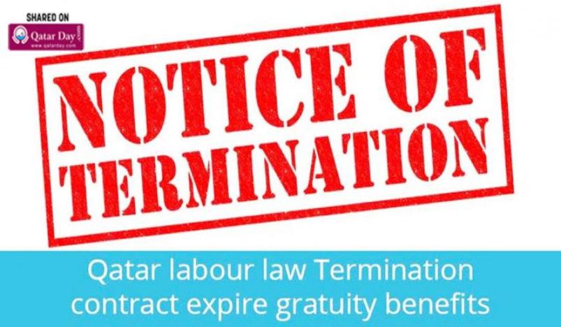 Qatar Labour Law Termination of Contract Expiration and Gratuity Benefits